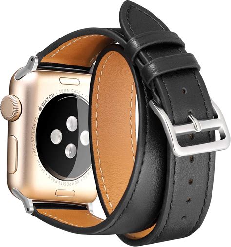 amazon apple watch leather band|apple watch leather strap 45mm.